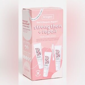 BNIB Briogeo Don’t Despair, Repais! Strengthen + Repair Hair Care Minis Set